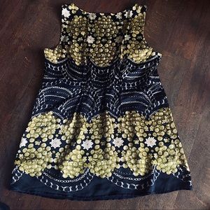 Cabi silk printed top